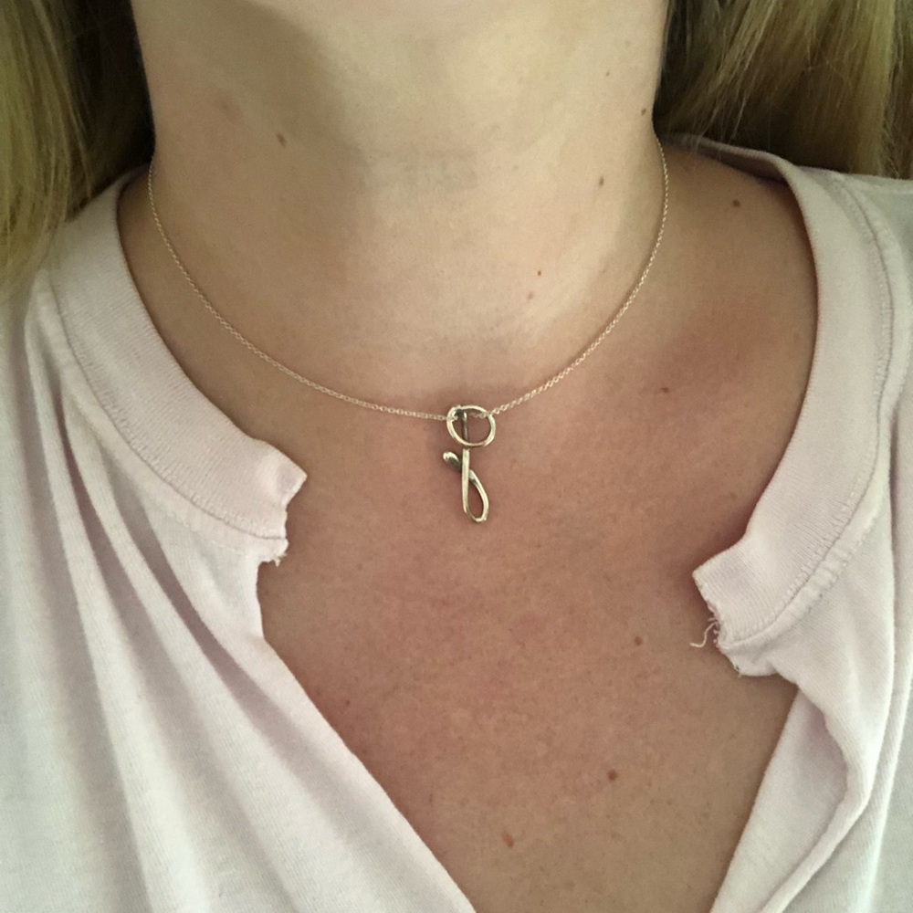 Tiffany & Co. Elsa Peretti Letter “G” Pendant
